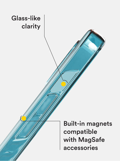 Carve SkyBlue Case with MagSafe for iPhone 14, , large